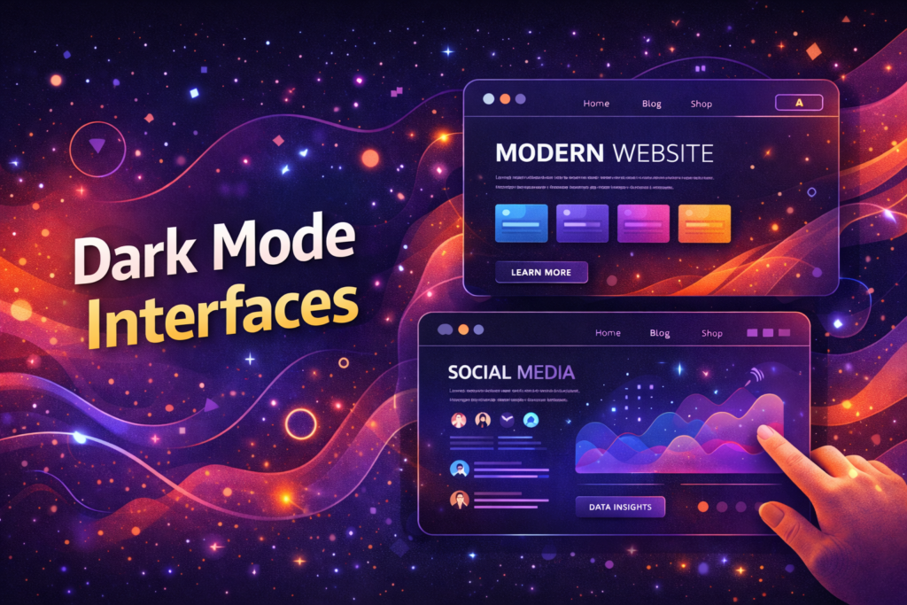 Dark Mode Interfaces
