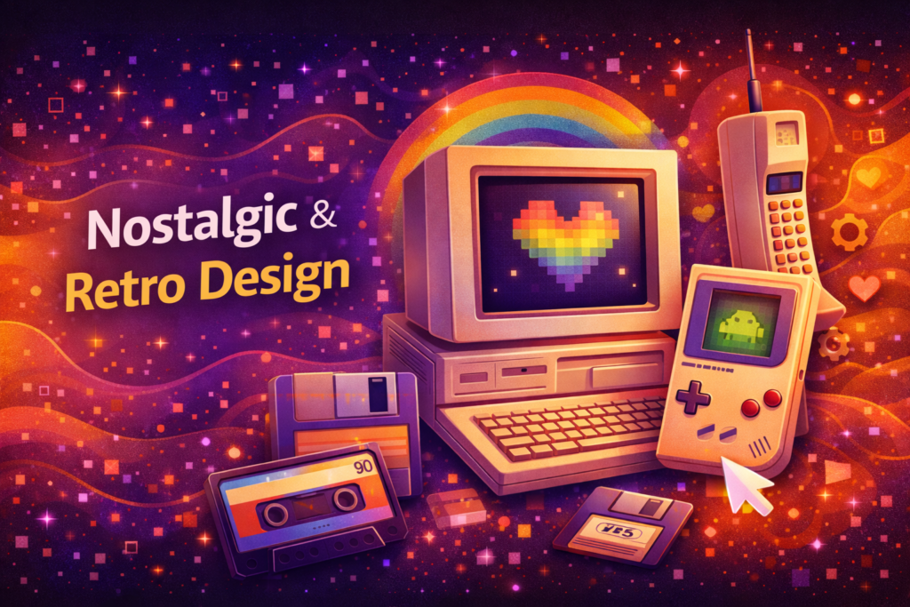 Nostalgic Retro Design