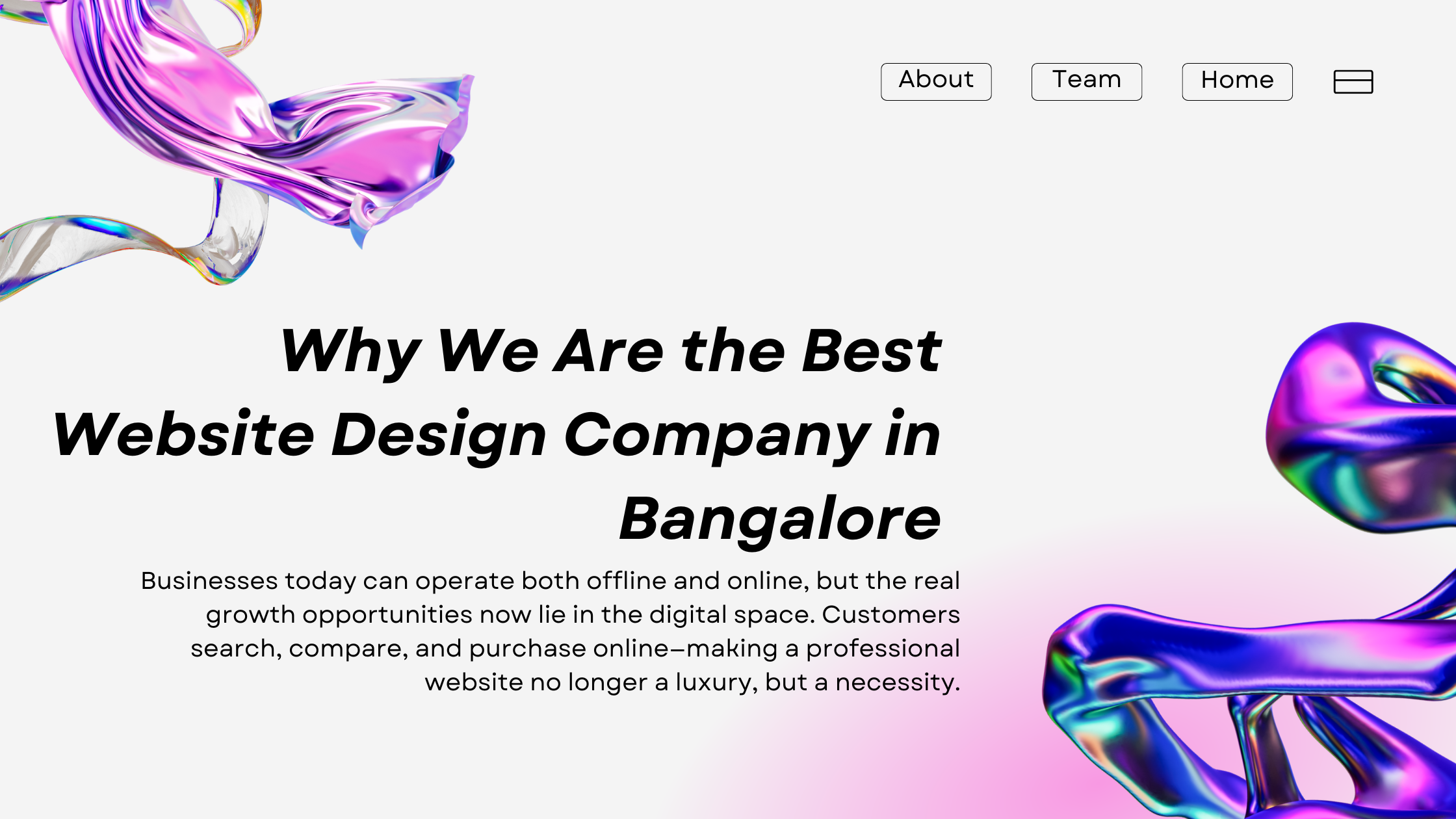 Best Website Design Company in Bangalore